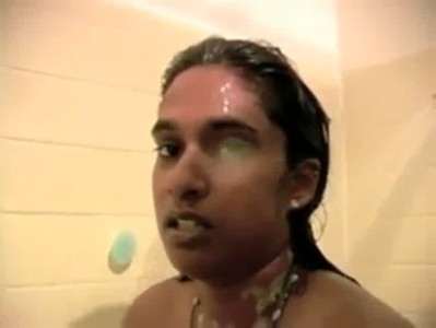 Big Tit Indian Showering